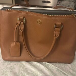 TORY BURCH LEATHER TOTE